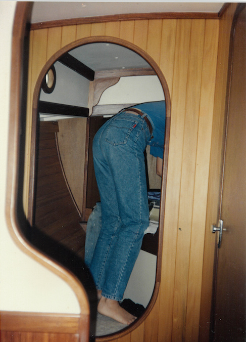 H in the for'ard cabin